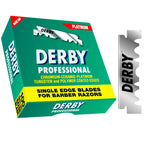 1000 Derby - Cuchillas de afeitar profesionales de un solo filo par...