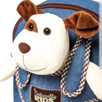 Mochila para niños pequeños Naturally KIDS con. Juguete de peluche...