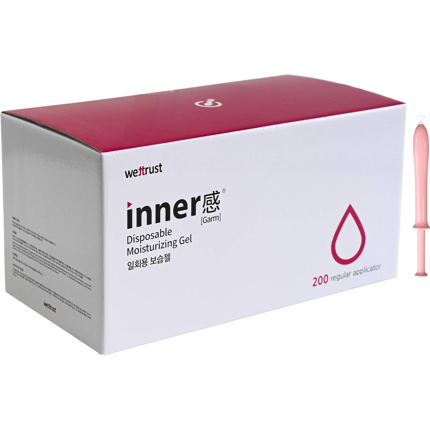 Wettrust InnerGarm Gel Hidratante Desechable 0.06 oz Cada Paquete d...