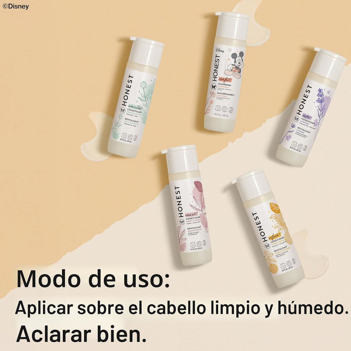 The Honest Company Acondicionador libre de silicona, lo suficientem...