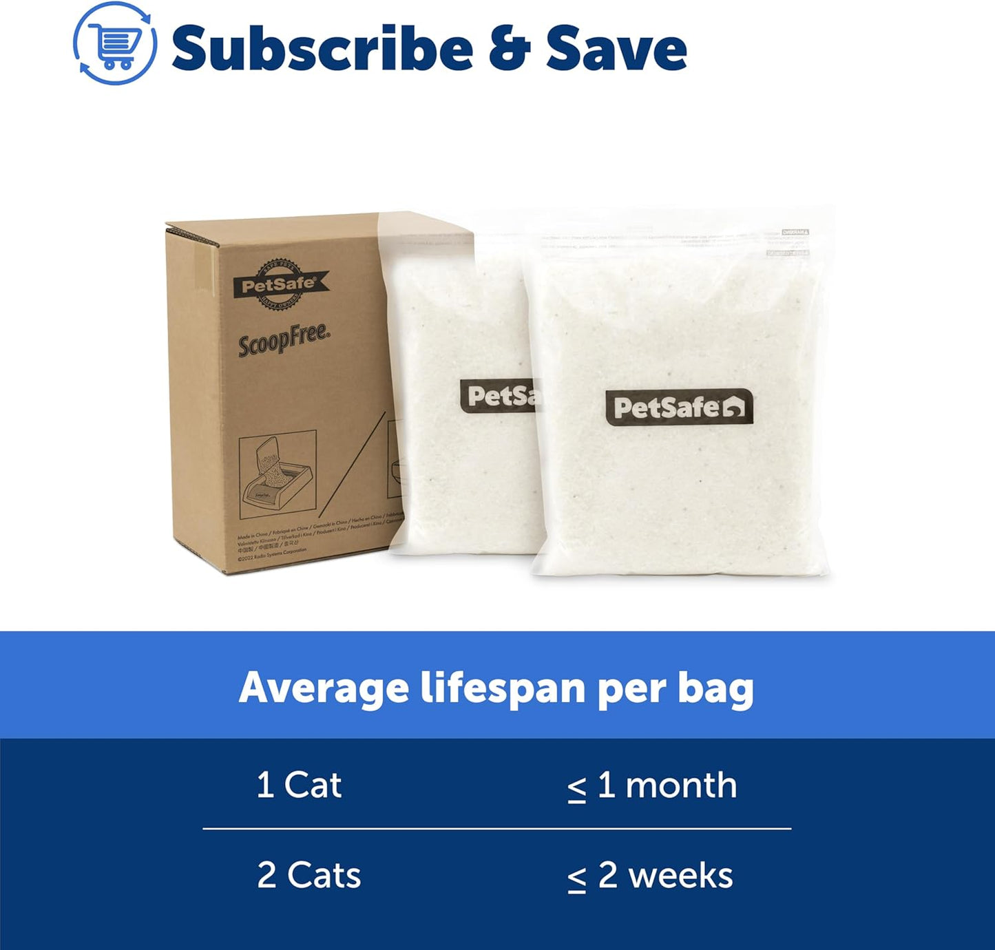 Arena para gatos que no se aglutina de acción con cristal de alta c...