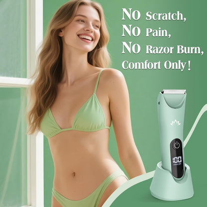 Zesuti Afeitadora Eléctrica para Mujeres con Recorte de Bikini, Maq...