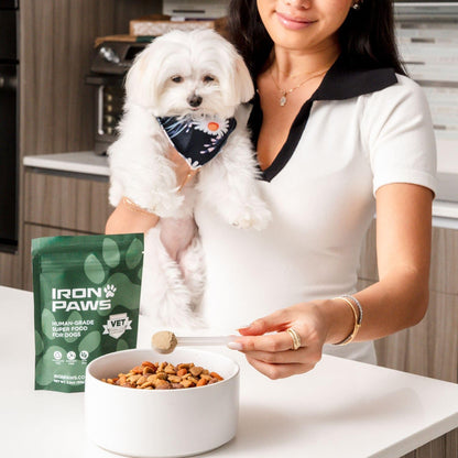 Iron Paws Superalimento de Grado Humano para Perros, Suplemento en...