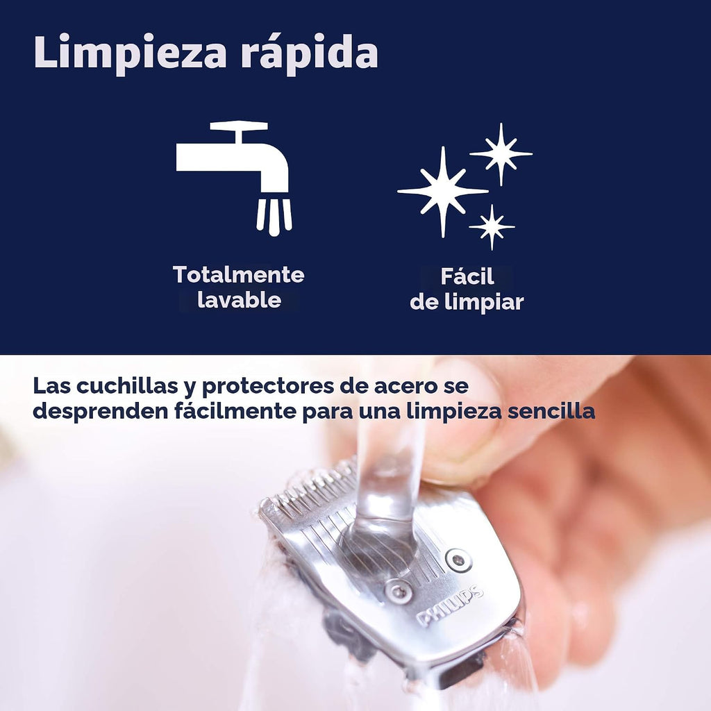 Norelco Philips Multi Groomer MG3740\/40 - Kit de aseo para barba,...