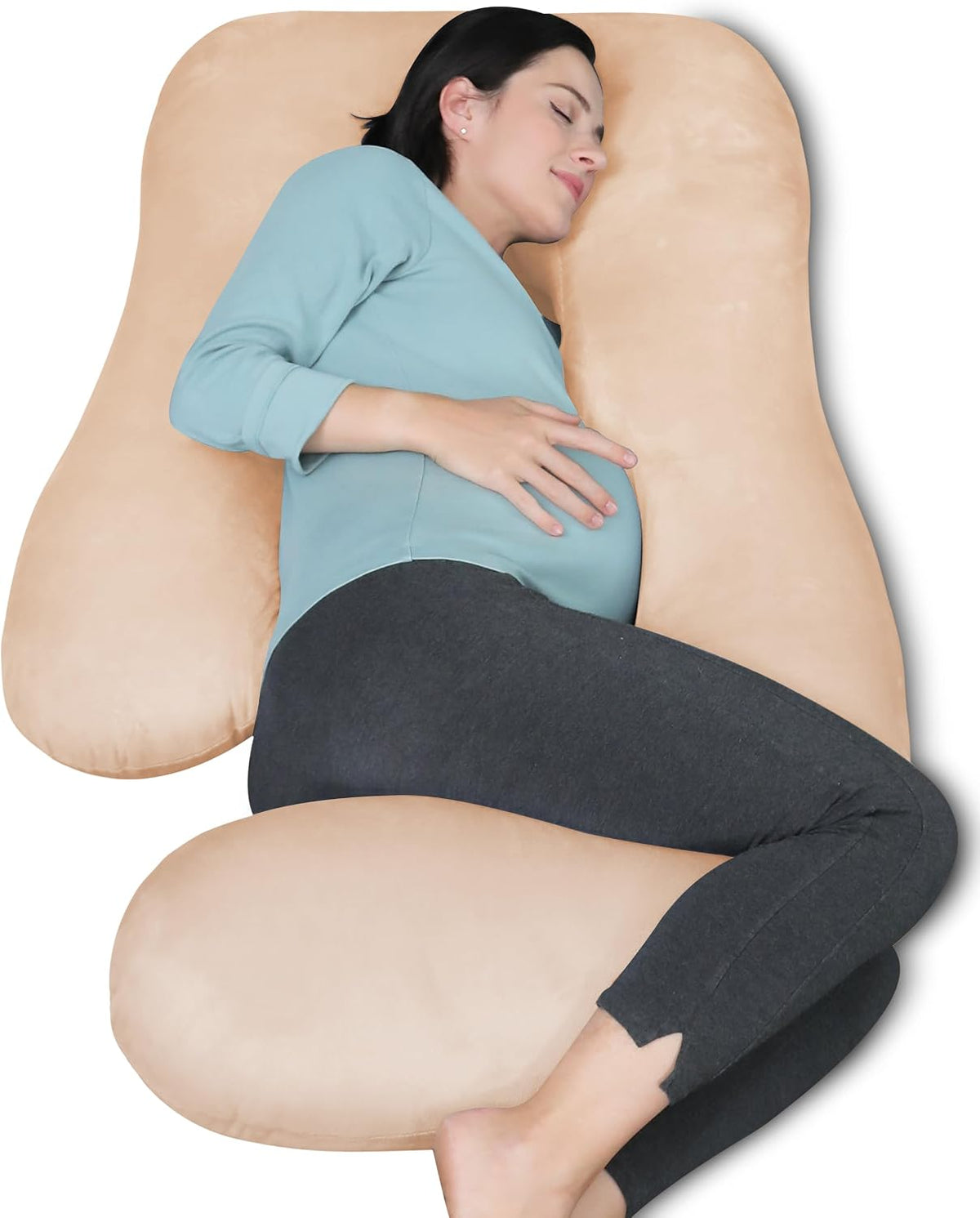 MOON PARK - Almohadas de embarazo y maternidad de cuerpo completo p...