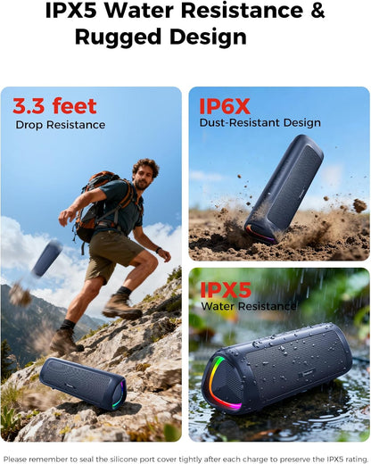 BolaButty Altavoz Bluetooth con sonido HD, inalámbrico portátil, IP...