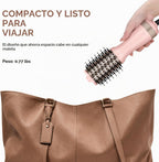 Aima Beauty Pequeño cepillo automático del secador de pelo del volt...