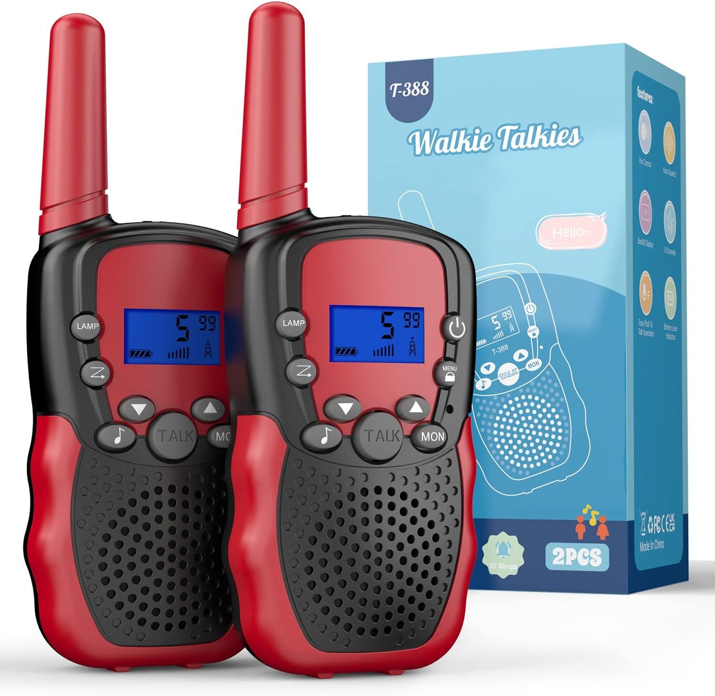 Selieve Juguetes al Aire Libre para Niños de 4-8 años, Radioteléfon...