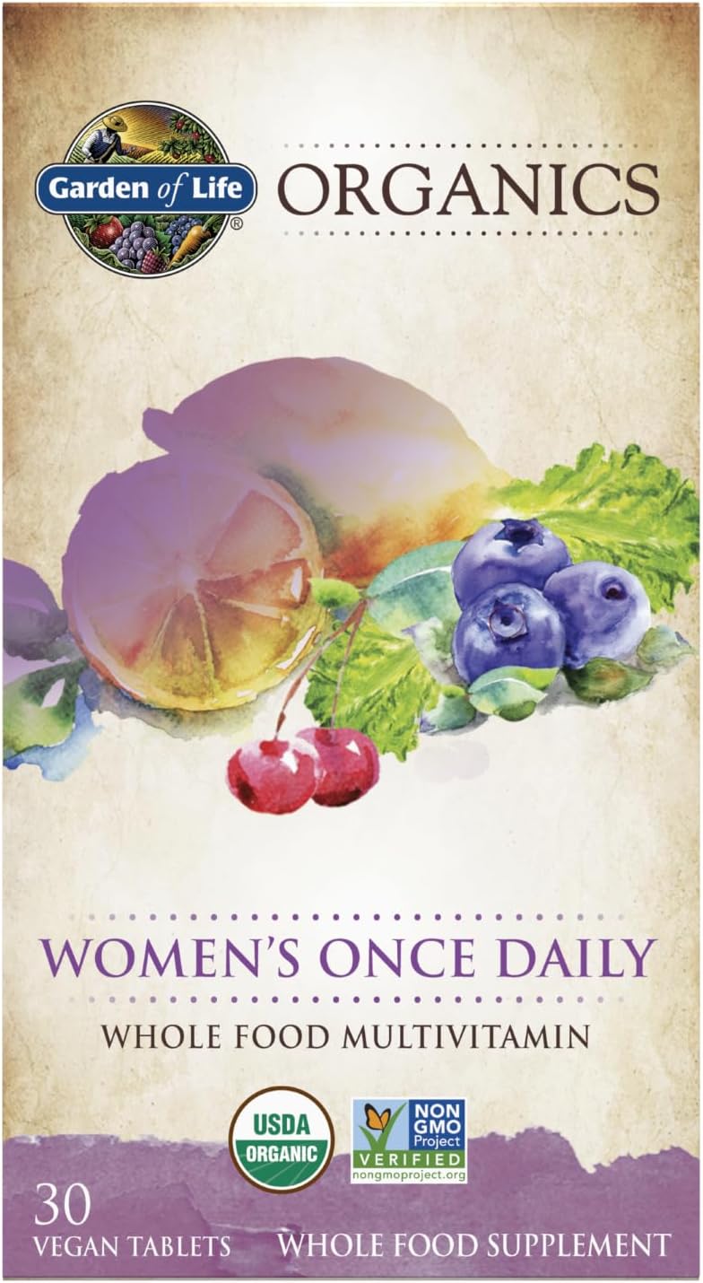 Garden of Life Women\u2019s Bundle: Organics Once Daily Multivitami...