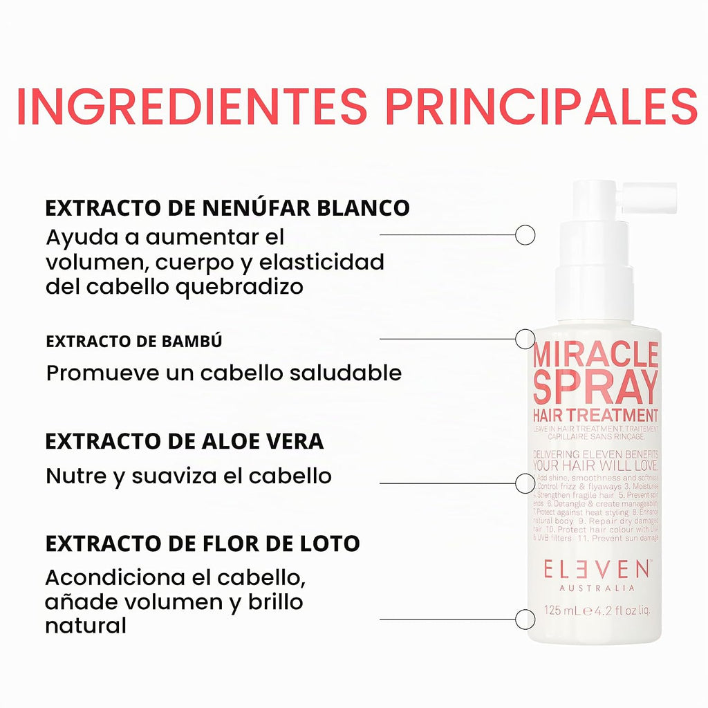 ELEVEN AUSTRALIA Miracle Leave In Hair Treatment - Productos para e...