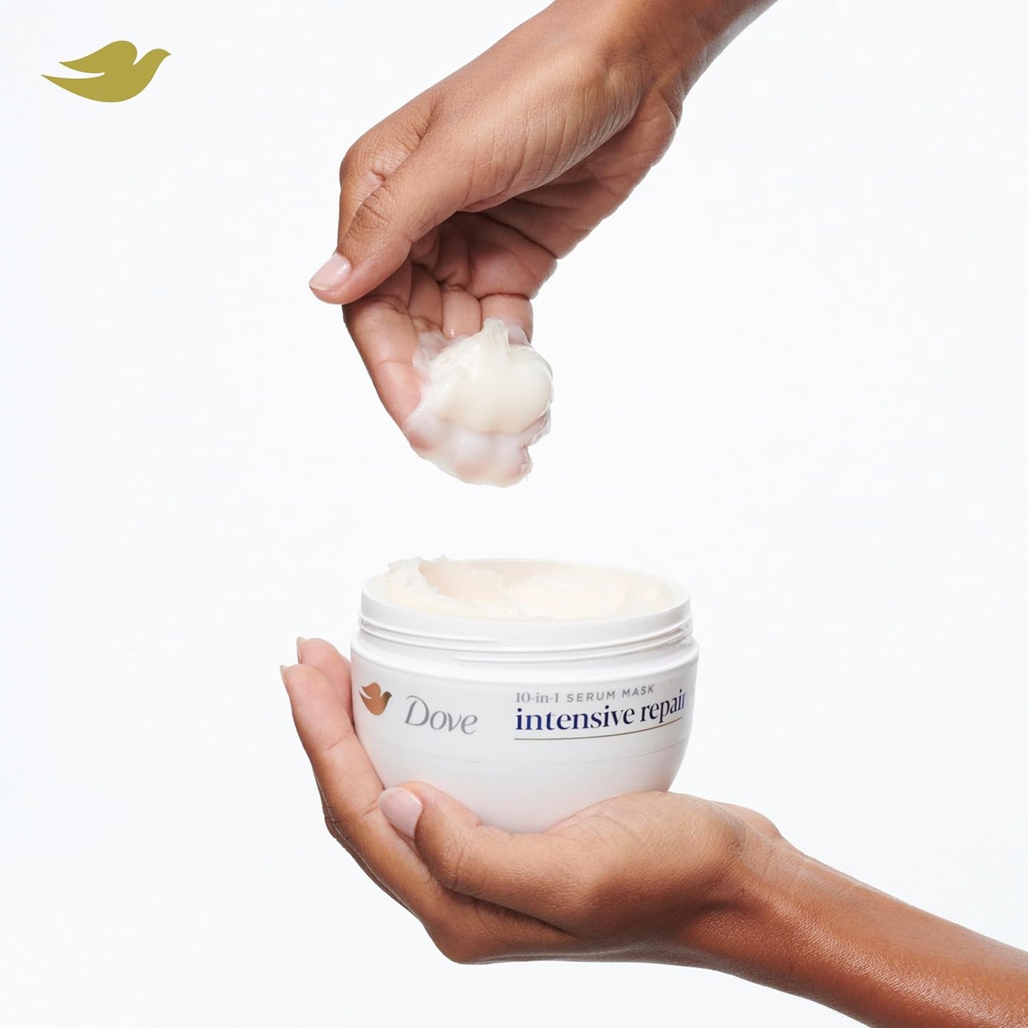 Dove Hair Intensive Repair - Máscara de suero 10 en 1 para cabello...