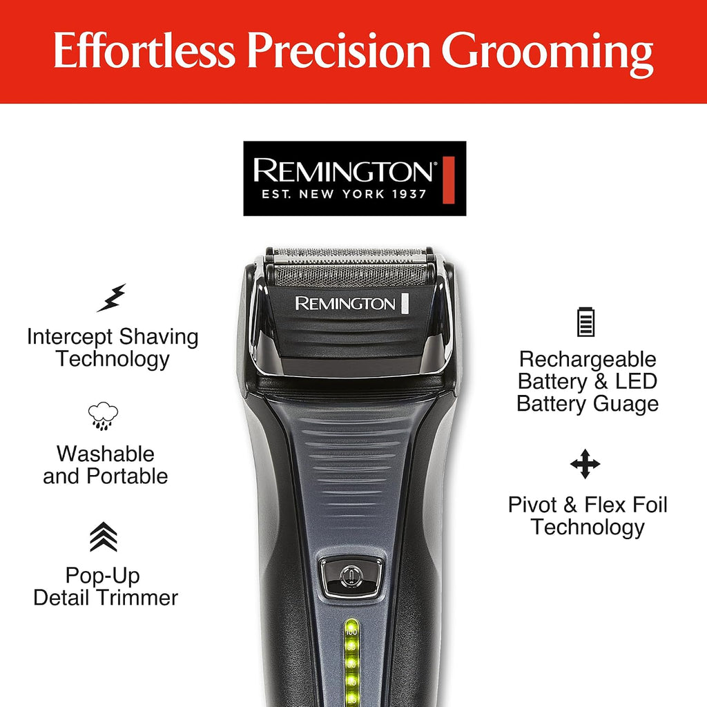 Remington F5 Power Series - Afeitadora eléctrica para hombres, reca...