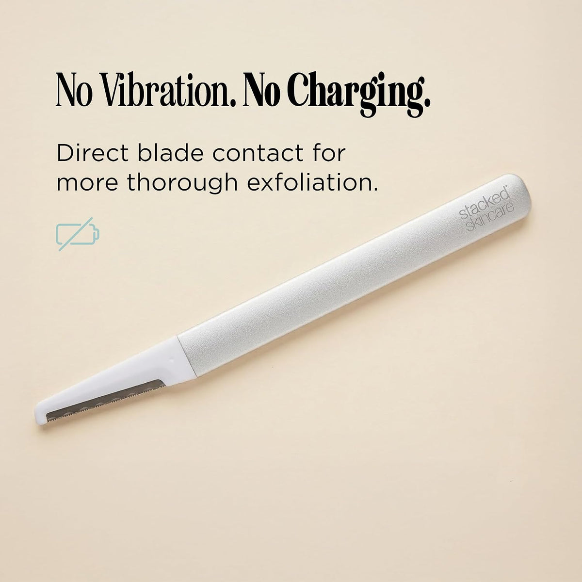 Herramienta de dermaplaning StackedSkincare, maquinilla de afeitar...