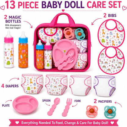 My Sweet Baby - Juego de 13 bolsas de pañales y alimentación para m...