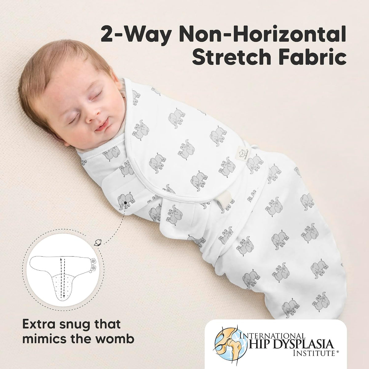 Paquete de 3 mantas orgánicas para dormir para bebé, para recién na...