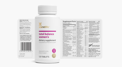 Xtendlife Total Balance Multivitamínico para mujer para la salud in...
