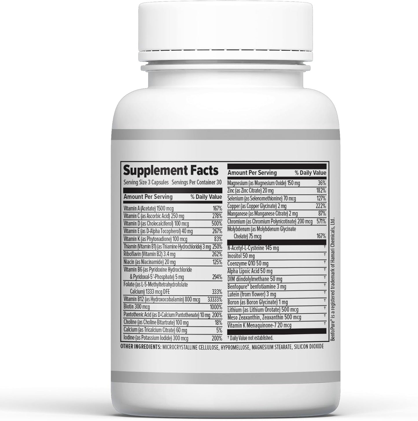 10X Health Optimize Multivitamínico para hombres \u2013 90 cápsulas...