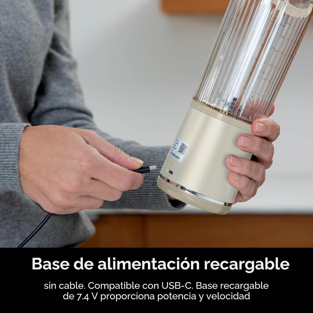 Ninja Blast Licuadora portátil, inalámbrica, recipiente de 18 onzas...
