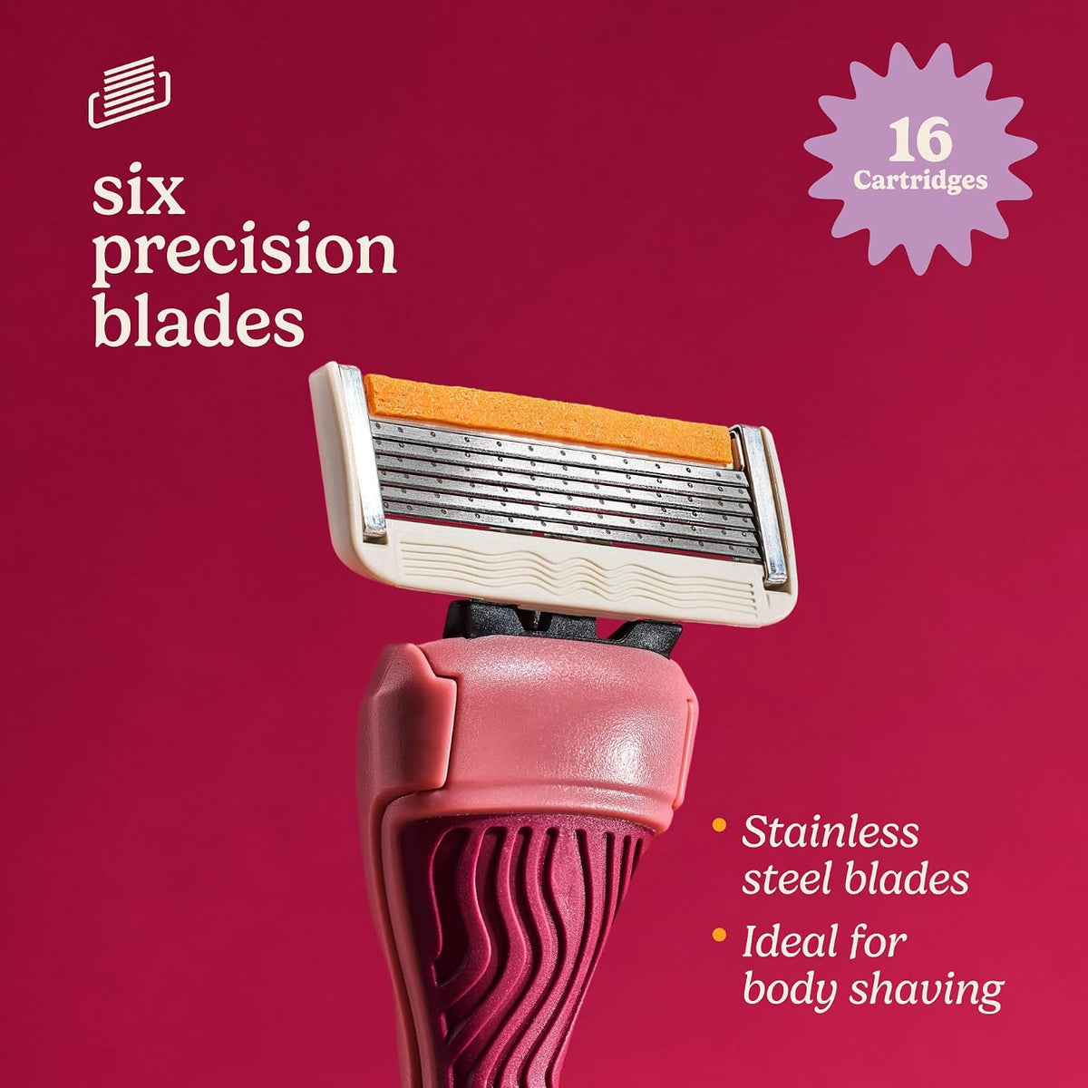 Dollar Shave Club Para mujeres - Recambios de maquinilla de afeitar...