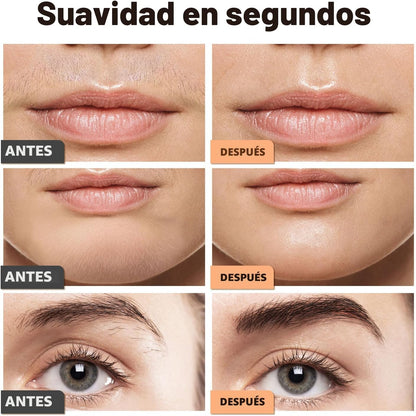 VG VOGCREST Recortador de Cejas y Facial: 2 en 1 Recargable para De...