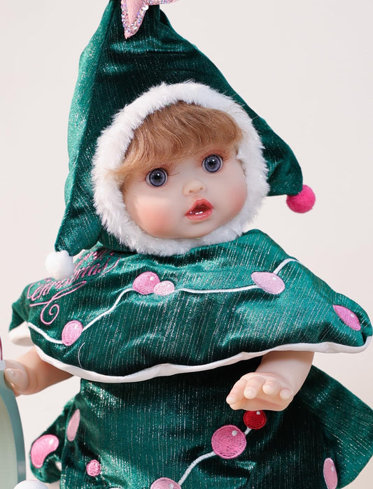 Cloveray Muñecas de bebé, 18 pulgadas realista Reborn Full Vinyl Ba...