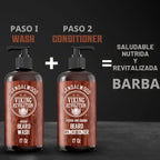 Viking Revolution Acondicionador para barba - Sándalo - 17 oz | For...