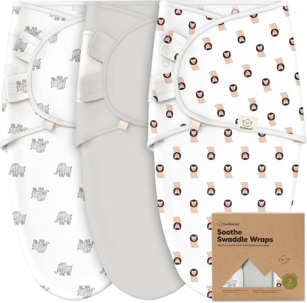 Paquete de 3 mantas orgánicas para dormir para bebé, para recién na...