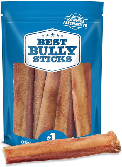 Best Bully Sticks Palitos de carne seca gruesos de 6 pulgadas para...