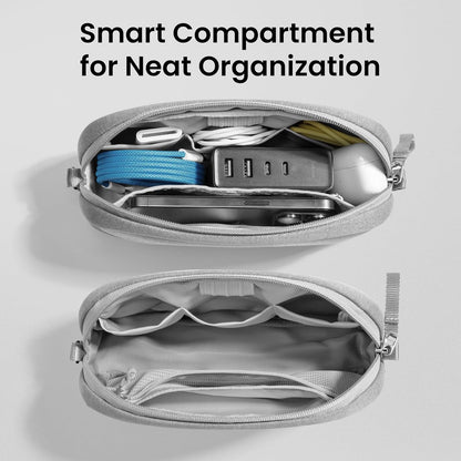 tomtoc Estuche organizador de accesorios de viaje para electrónicos...
