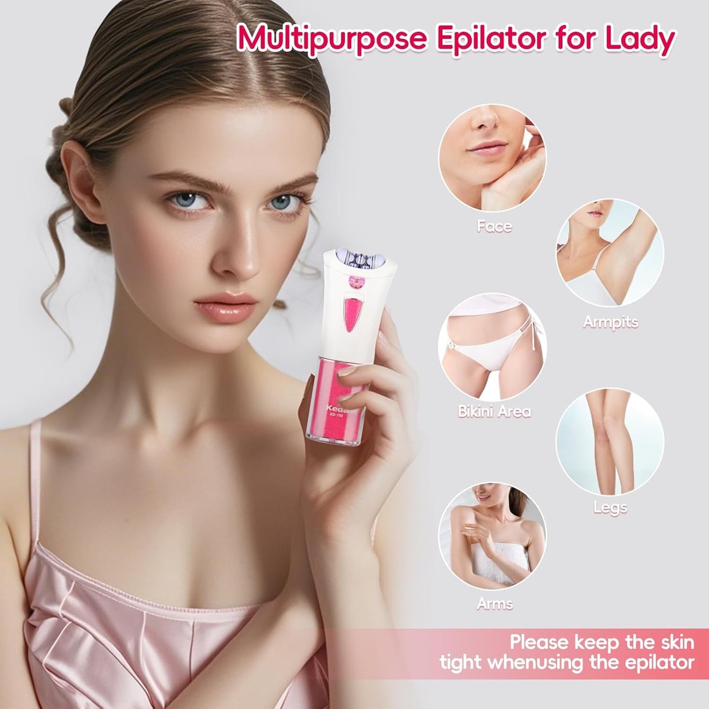 depiladoras depiladoras para mujeres, depilación facial portátil in...