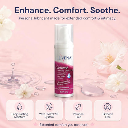 Luvena Lubricante para mujeres, alivia la sequedad femenina, cuidad...