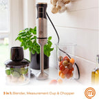 MasterChef - Batidora de inmersión de mano, varilla de mezcla de ac...