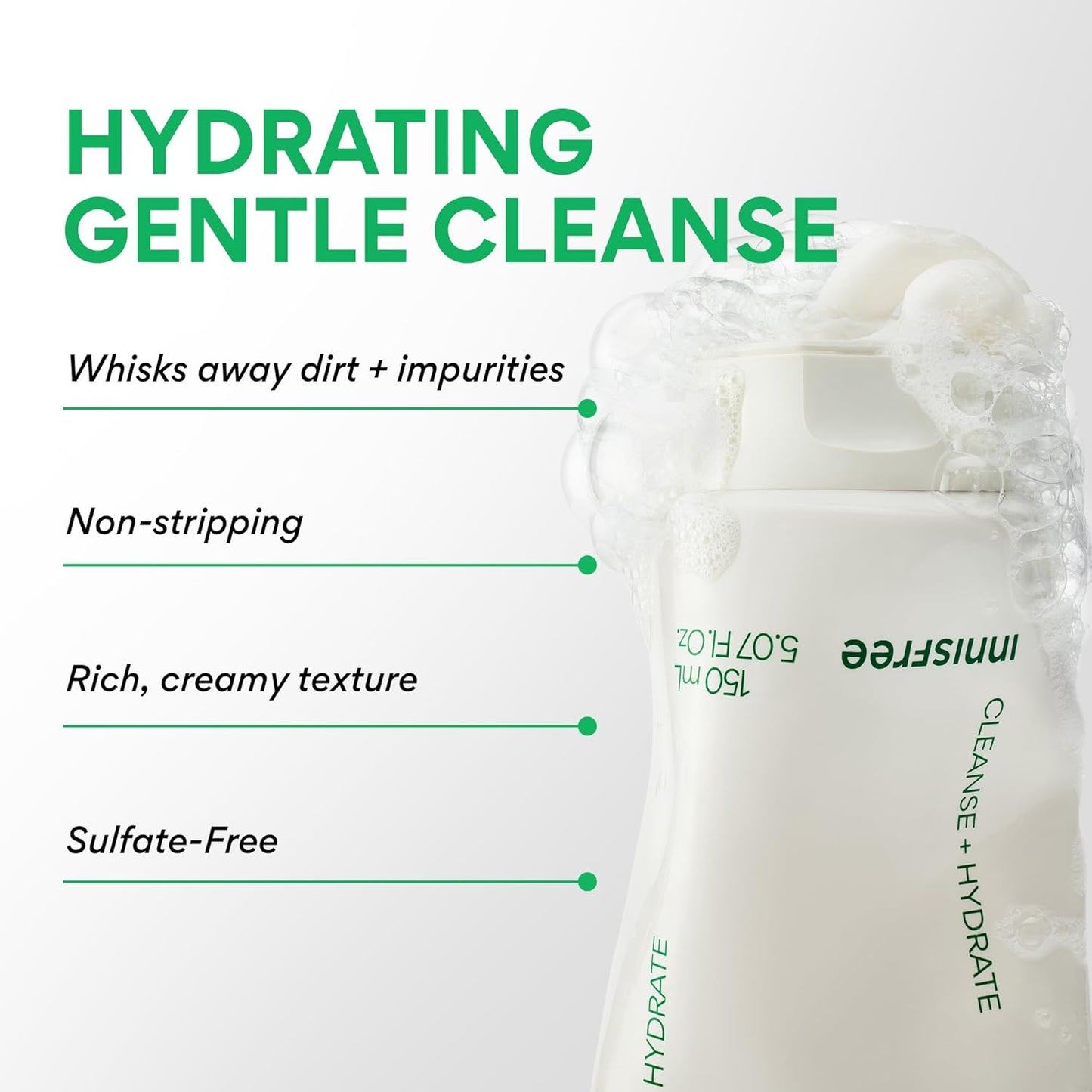 innisfree Green Tea Seed Hydrating Serum with Hyaluronic Acid &amp;...