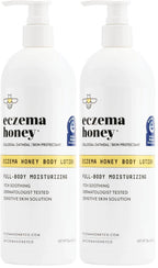 ECZEMA HONEY Loción corporal de avena - Crema de manos y cuerpo par...