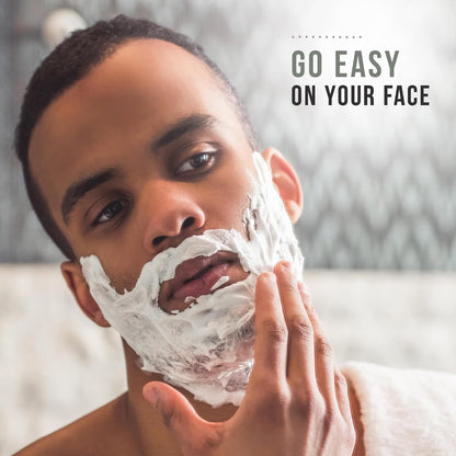 Edge Gel de afeitado para hombres, ultra sensible con avena coloida...