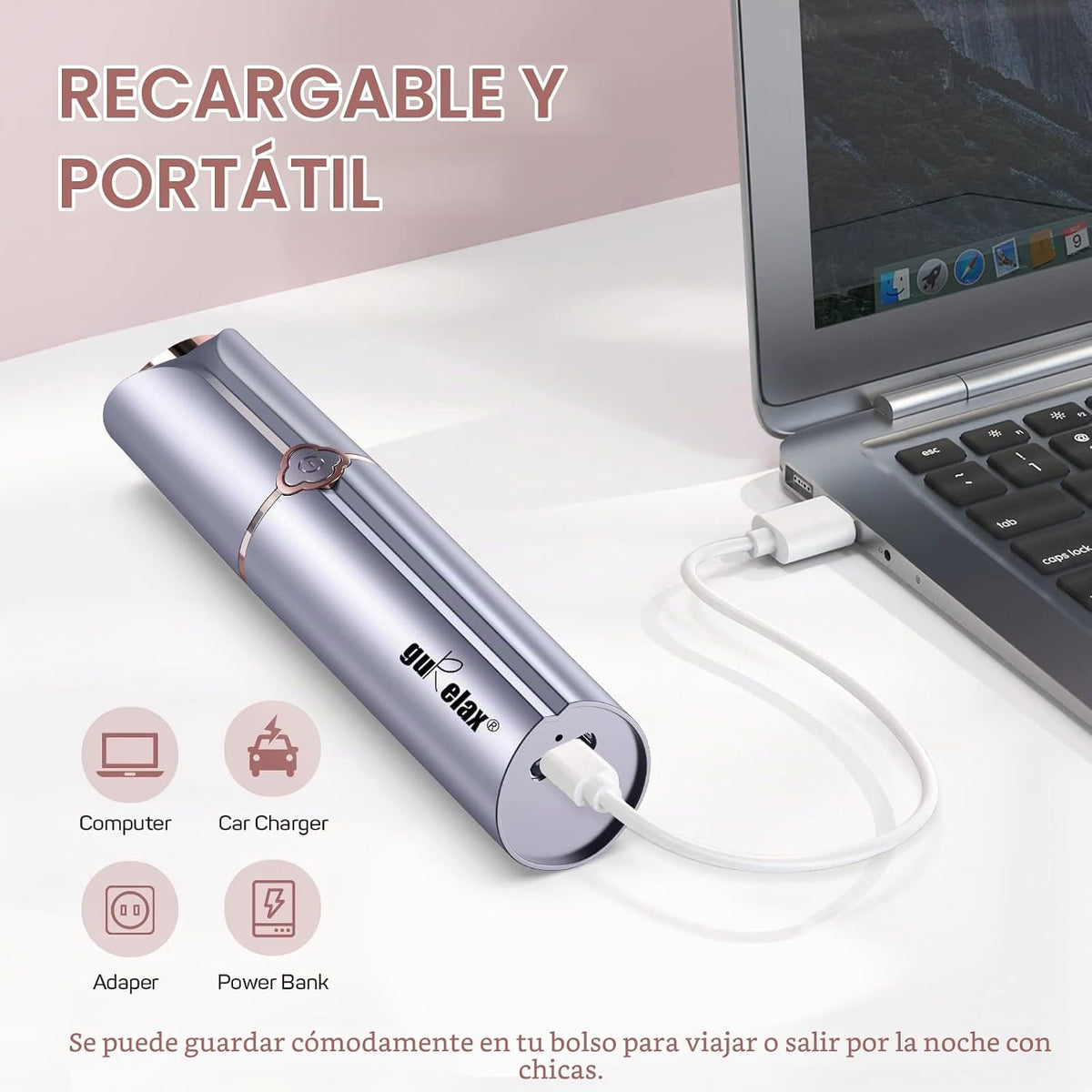 Depilación de vello facial para mujeres, GURELAX removedor de vello...