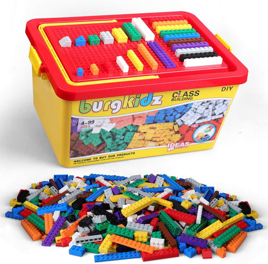 Juego de ladrillos de construcción de 1020 piezas, 1000 bloques de...