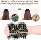 Aima Beauty Pequeño cepillo automático del secador de pelo del volt...