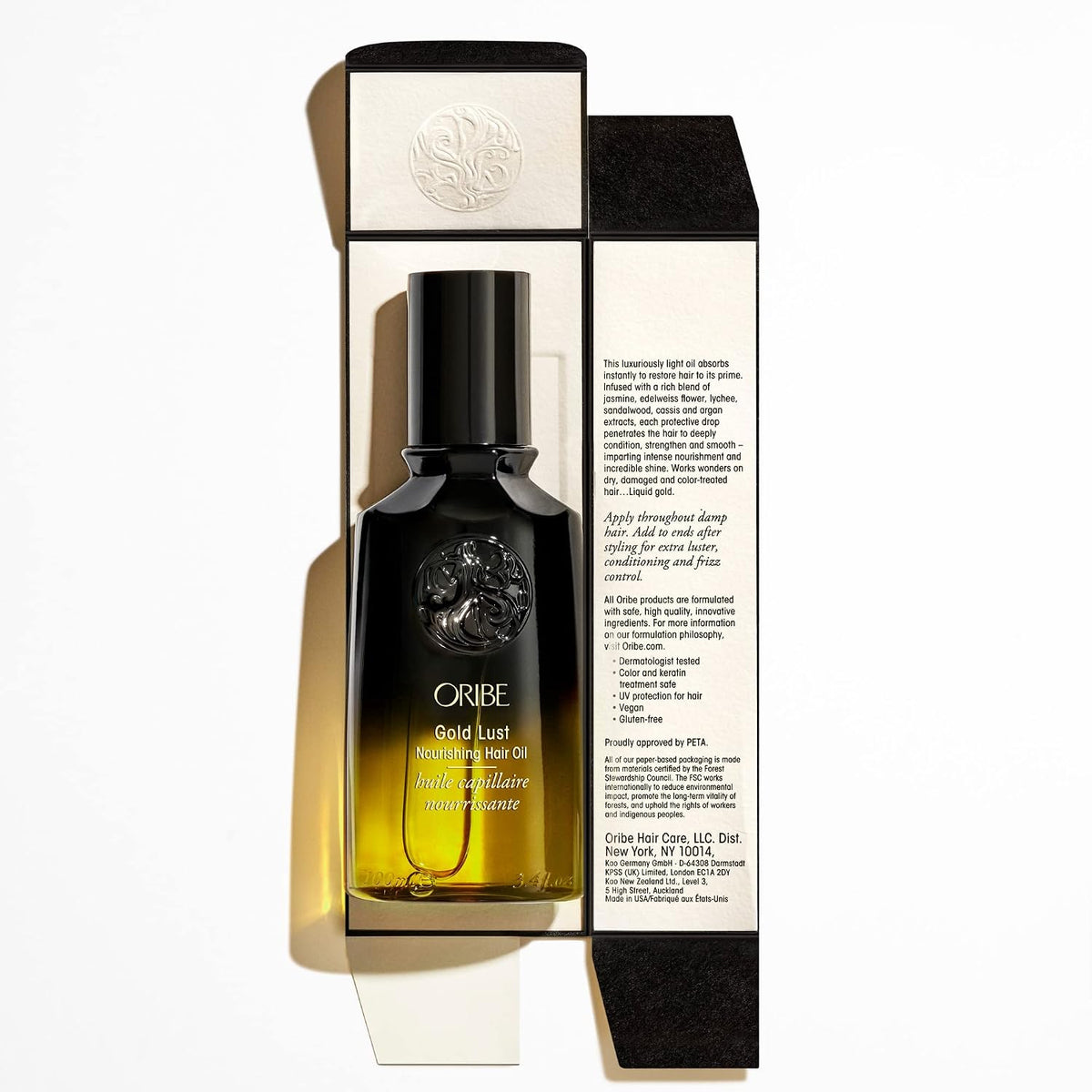 Aceite para el cabello Oribe Gold Lust: hidrata, suaviza el encresp...