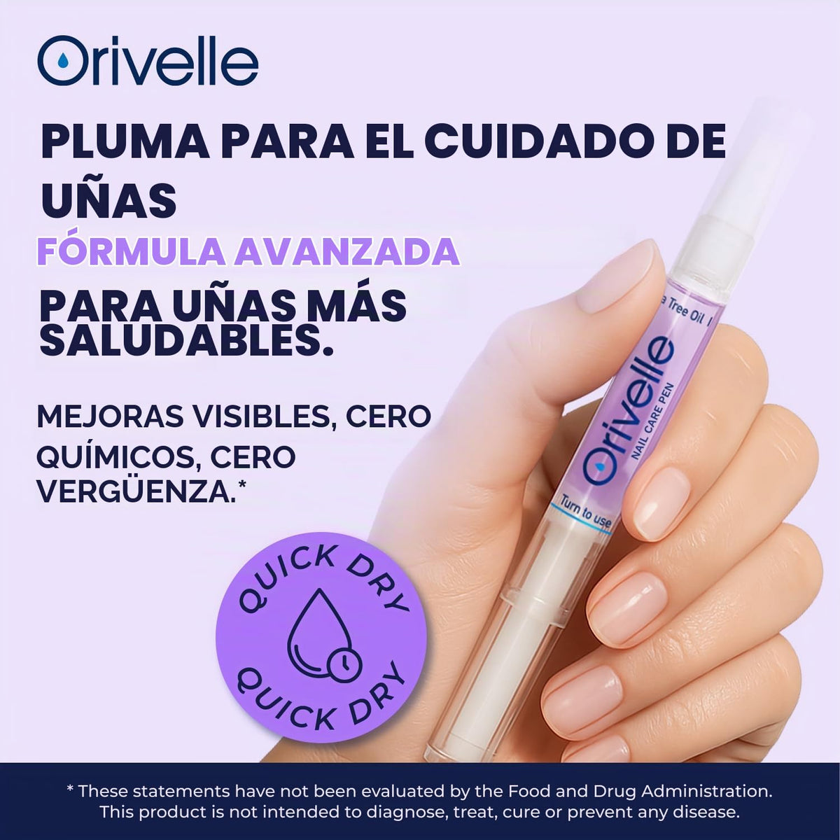 Orivelle Lápiz de Cuidado de Uñas del Pie - Remedio de Uñas de los...