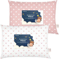KeaBabies Paquete de 2 almohadas para niños pequeños de 2 a 5 años...