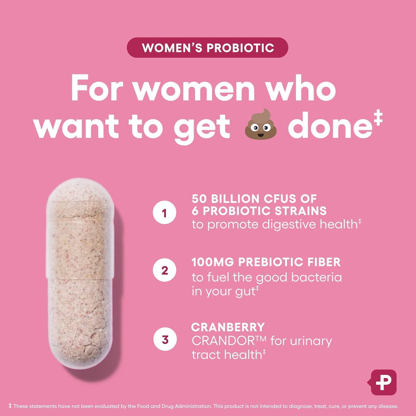 Physician's Choice Probióticos para mujeres - Equilibrio PH, di...