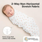 KeaBabies 3 paquetes de sacos de dormir orgánicos para bebé - Manta...