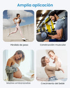 RENPHO Báscula inteligente y cinta métrica, báscula digital Bluetoo...