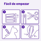 Amazon Basics Tratamiento tópico preventivo contra pulgas para gato...