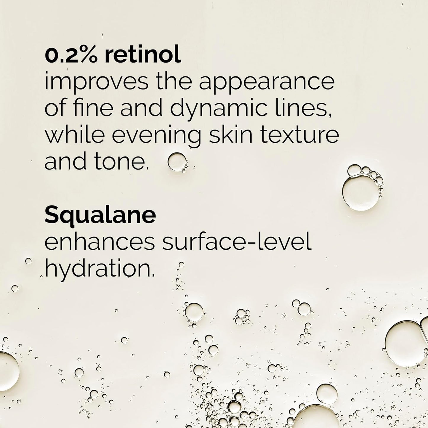 The Ordinary Retinol 0.2% en escualano, suero de retinol suave para la cara que es antienvejecimiento y suaviza la piel, 1 onza líquida