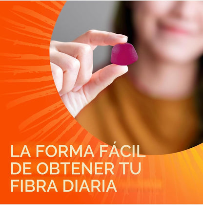 Metamucil Gomitas de fibra para adultos con probióticos para el ali...