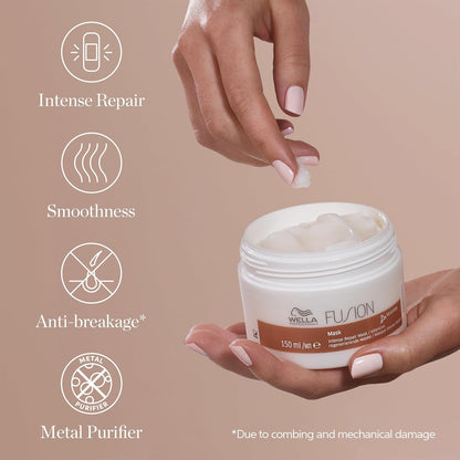WELLA PROFESSIONALS Fusion - Mascarilla reparadora intensa para cab...