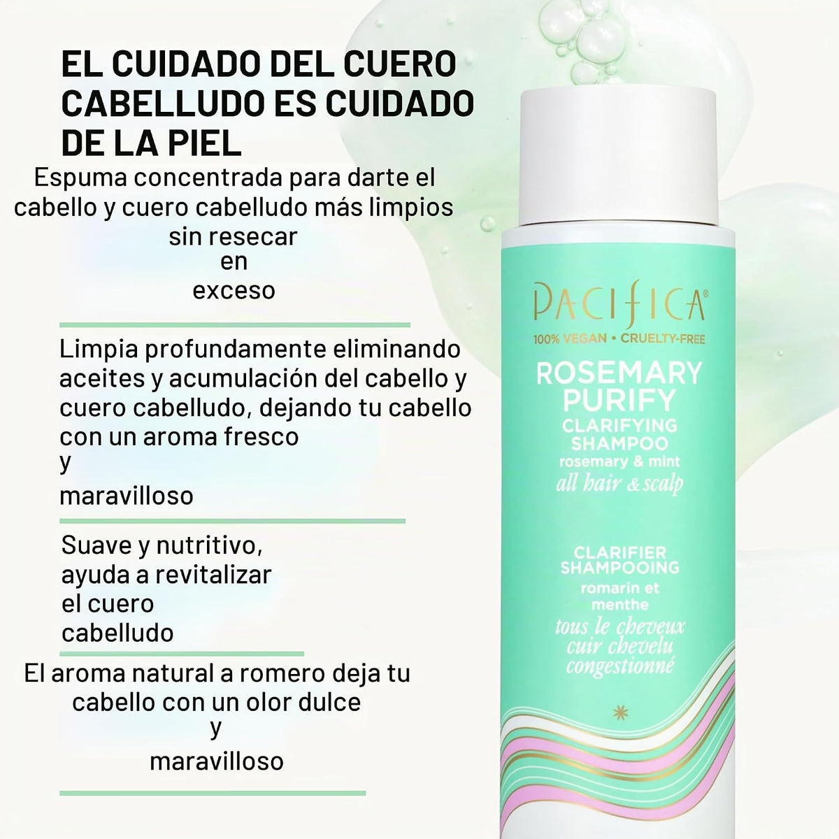 Pacifica Juego de champú y acondicionador, set vigorizante purifica...