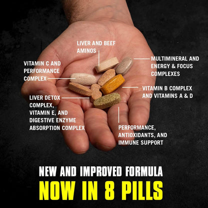 Animal Pak - Suplemento multivitamínico conveniente para hombres y...